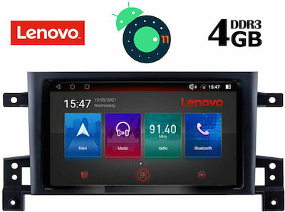 Lenovo Sistem Audio Auto pentru Suzuki Grand Vitara 2005-2015 (Bluetooth/USB/AUX/WiFi/GPS/Apple-Carplay/Partitură) cu Ecran Tactil 9" DIQ_SSX_9696