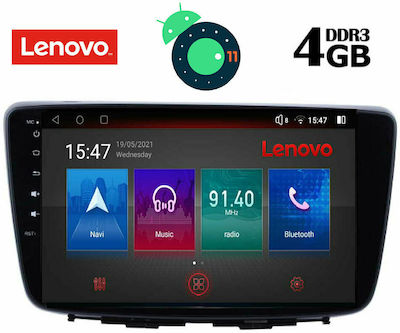 Lenovo Car Audio System for Suzuki Baleno 2016+ (Bluetooth/USB/AUX/WiFi/GPS/Apple-Carplay/CD) with Touch Screen 9" DIQ_SSX_9672