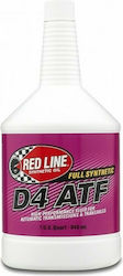 Red Line D4 ATF Automatic Transmission Fluid 0.946lt