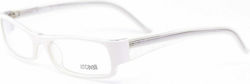 Just Cavalli Plastic Eyeglass Frame White JC226 022