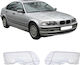 Headlight Crystal for BMW E46 Sedan 1998-2001 2pcs