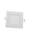 Optonica Platz Vertieft LED Panel 18W mit Warmes Weiß Licht