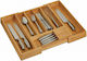 Relaxdays Drawer Dividers Wooden in Brown Colour 44.5x55x5cm