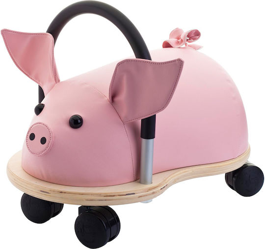 Wheelybug Mersul În Cărucior Pentru Bebeluşi Animal Roz Ride On Pentru Peste 36 Luni Porc Mare