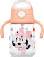 Stor Silicone Sippy Cup with Handles Minnie Indigo Dream 10m+ 370ml Orange