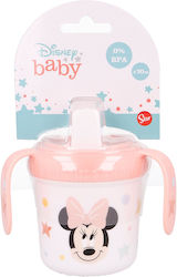 Stor Minnie Indigo Dream Lernbecher Kunststoff mit Griffen Rosa für 10m+m+ 250ml 13185