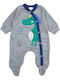 Beboulino Dragon Sweet Home Baby Bodysuit Set Long-Sleeved Gray