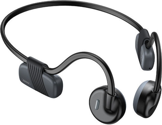 Remax RB-S36 Knochenleitung Bluetooth-Freisprecheinrichtung Kopfhörer mit Schweißresistenz Schwarz
