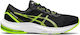 ASICS Gel-Pulse 13 Ανδρικά Αθλητικά Παπούτσια Running Black / Hazard Green