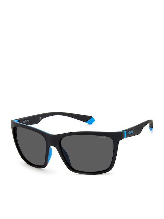 Polaroid Men's Sunglasses With Black Horn-Rimme...