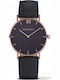 Paul Hewitt Γυναικείο Ρολόι 39mm Μπαταρίας με Navy Μπλε Δερμάτινο Λουράκι
