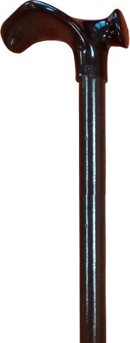 Kifidis Orthopedics Baston De Mers Baston Din Lemn Cu Mâner Anatomic Negru 0467.9.150.1
