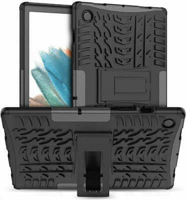 Tech-Protect Armorlok Back Cover Σιλικόνης Μαύρο (Galaxy Tab A8)