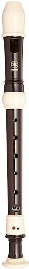 Yamaha Soprano Plastic Recorder YRS-302B Baroque Brown