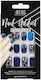 Ardell Addict Matte Blue Tips Νυχιών σε Μπλε Χρώμα