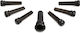 Daddario Plastic Bridge Pins Ebony