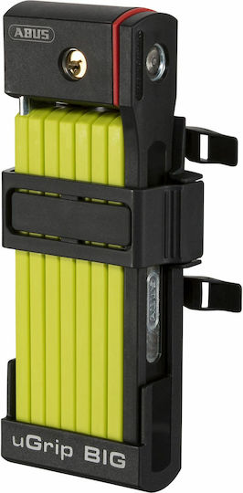 Abus Bordo Big uGrip 5700K/100 LM SH mit Schlüssel Gelb