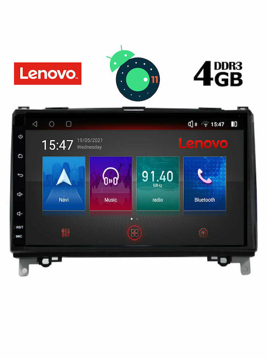 Lenovo Sistem Audio Auto pentru Mercedes-Benz Sprinter / Vito / Viano Volkswagen Artizan 2004 (Bluetooth/USB/AUX/WiFi/GPS/Apple-Carplay/Partitură) cu Ecran Tactil 9" DIQ_SSX_9400