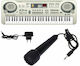 Keybaord AG278E cu 61 Taste Standard Touch Argintiu