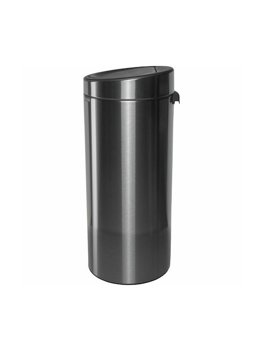 Brabantia Touch New Waste Bin Metallic Push Bla...