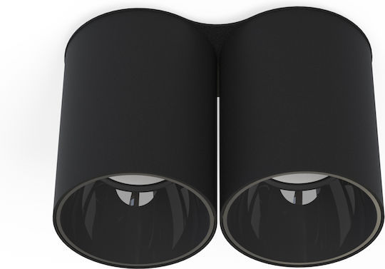 Nowodvorski Eye Tone Dublu Spot cu Soclu GU10 în Culoare Negru