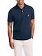 Polo Short Sleeve Navy Blue Blouse