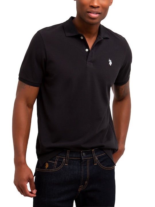 U.S. Polo Assn. Polo Short Sleeve Black Blouse
