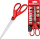 ErichKrause Unity Craft Scissors 18cm with Metallic Blade Red 1 Piece