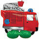 Μπαλόνι Disney Cars Foil Jumbo Πολύχρωμο Airloonz Fire Truck 88εκ.