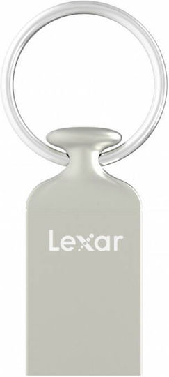 Lexar JumpDrive M22 16GB USB 2.0 Stick Ασημί