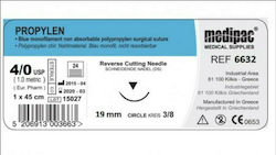 Medipac Propylen 4/0 Surgical Suture 19mm