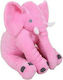 Natural Plush Elephant Friends 55 cm