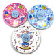 Sidirela Plate for Party 10pcs (Μiscellaneous Designs/Colors)