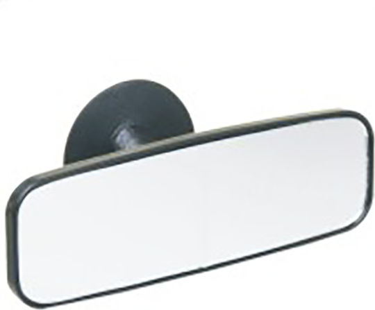 Guard Car Interior Mirror with Suction Cup Auxiliary Rectangle