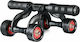 Andowl Q-JS285 Abdominal Wheel Black with Anti-Slip Handles & Mat