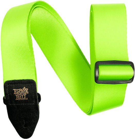 Ernie Ball Neon Green Premium Strap