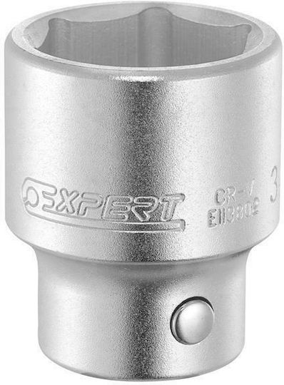Expert Tools Καρυδάκι Εξάγωνο με Καρέ Υποδοχής 3/4" Διάμετρος 23mm