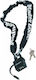 Master Lock 90cm Motorcycle Anti-Theft Chain with Lock in Black