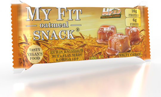 Fit & Shape My Fit Snack Bar with 10gr Protein & Flavor Salted Caramel 100gr