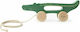 Trixie Jucărie de Tras Pull Along Toy Mr. Crocodile din Lemn pentru 12++ Luni