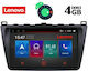 Lenovo Sistem Audio Auto pentru Mazda 6 2008+ (Bluetooth/USB/AUX/WiFi/GPS/Apple-Carplay/Partitură) cu Ecran Tactil 9" DIQ_SSX_9377