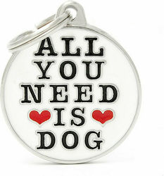 My Family All You Need is Dog Etichetă Pentru I...