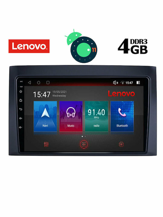 Lenovo Car-Audiosystem Isuzu D-Max 2003-2011 (Bluetooth/USB/AUX/WiFi/GPS/Apple-Carplay) mit Touchscreen 9" DIQ_SSX_9254