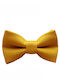 JFashion Kinderfliegen Stoffes Senfgelbes Papillon