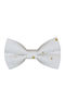 JFashion Papion din material textil Alb