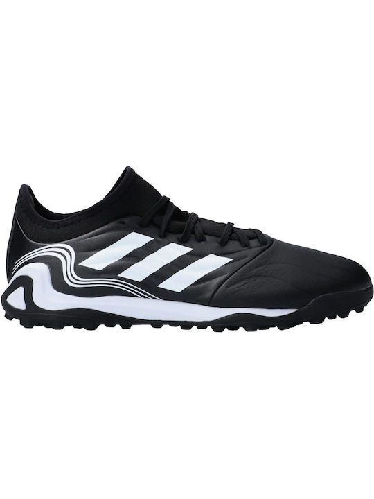 Adidas Copa Sense.3 TF Χαμηλά Ποδοσφαιρικά Παπούτσια με Σχάρα Core Black / Cloud White / Vivid Red