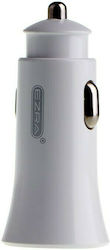 Ezra CR01 Car Charger 2.4A with 2xUSB-A White C...