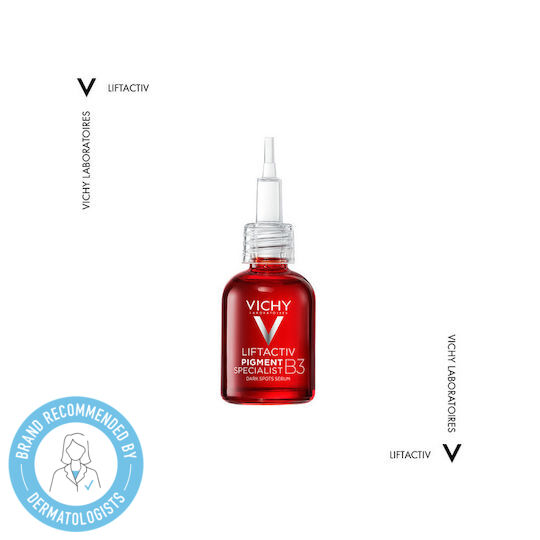 Vichy Liftactiv Specialist B3 Anti-Aging Serum Gesicht mit Niacinamid für Strahlkraft & Flecken 30ml