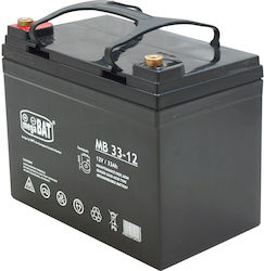 Megabat MB 26-12 Μπαταρία UPS 12V 26Ah Megabat MB 26-12 Μπαταρία UPS 12V 26Ah