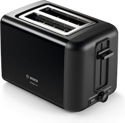 Bosch Φρυγανιέρα 2 Θέσεων 970W Μαύρη